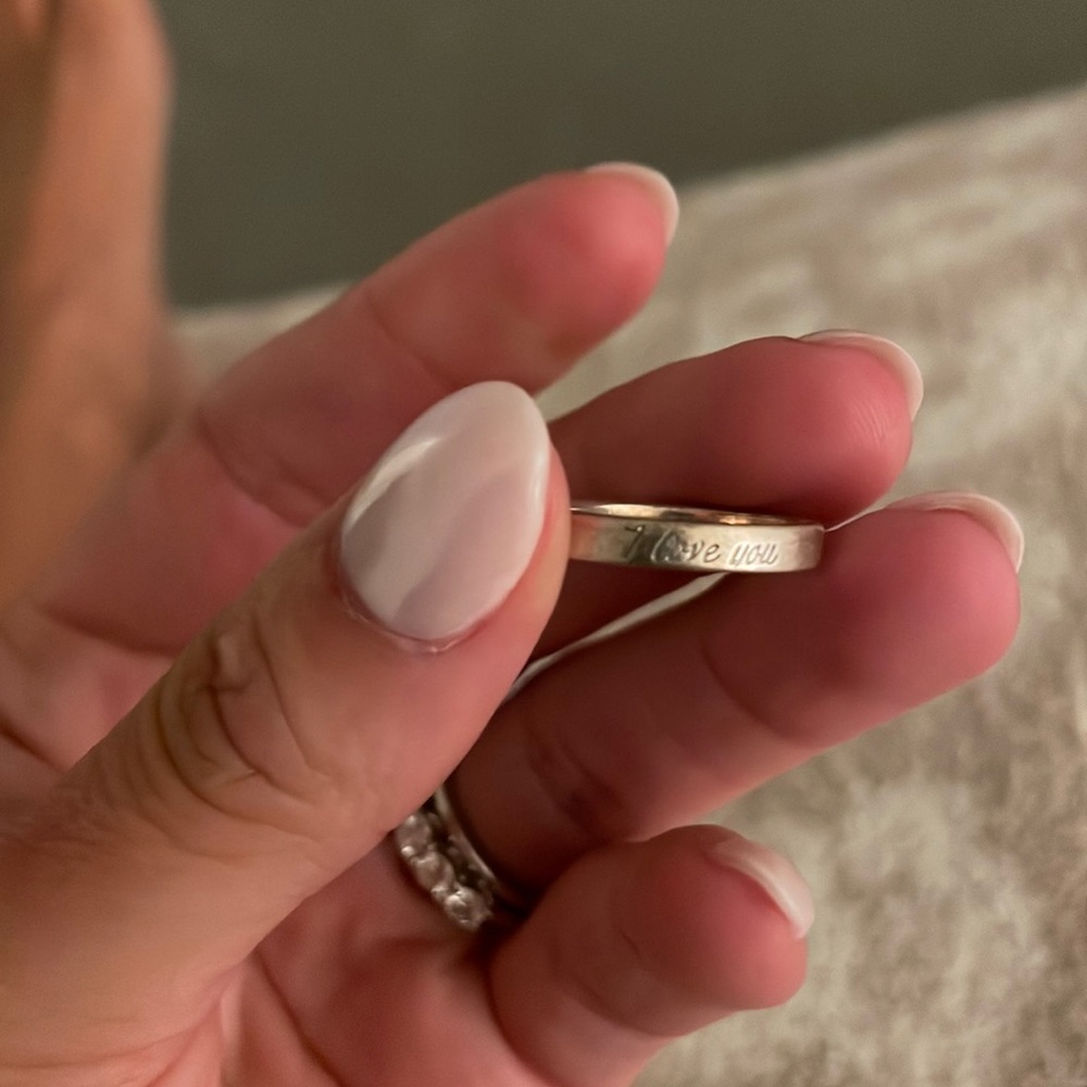 Tiffany & co I love you ring